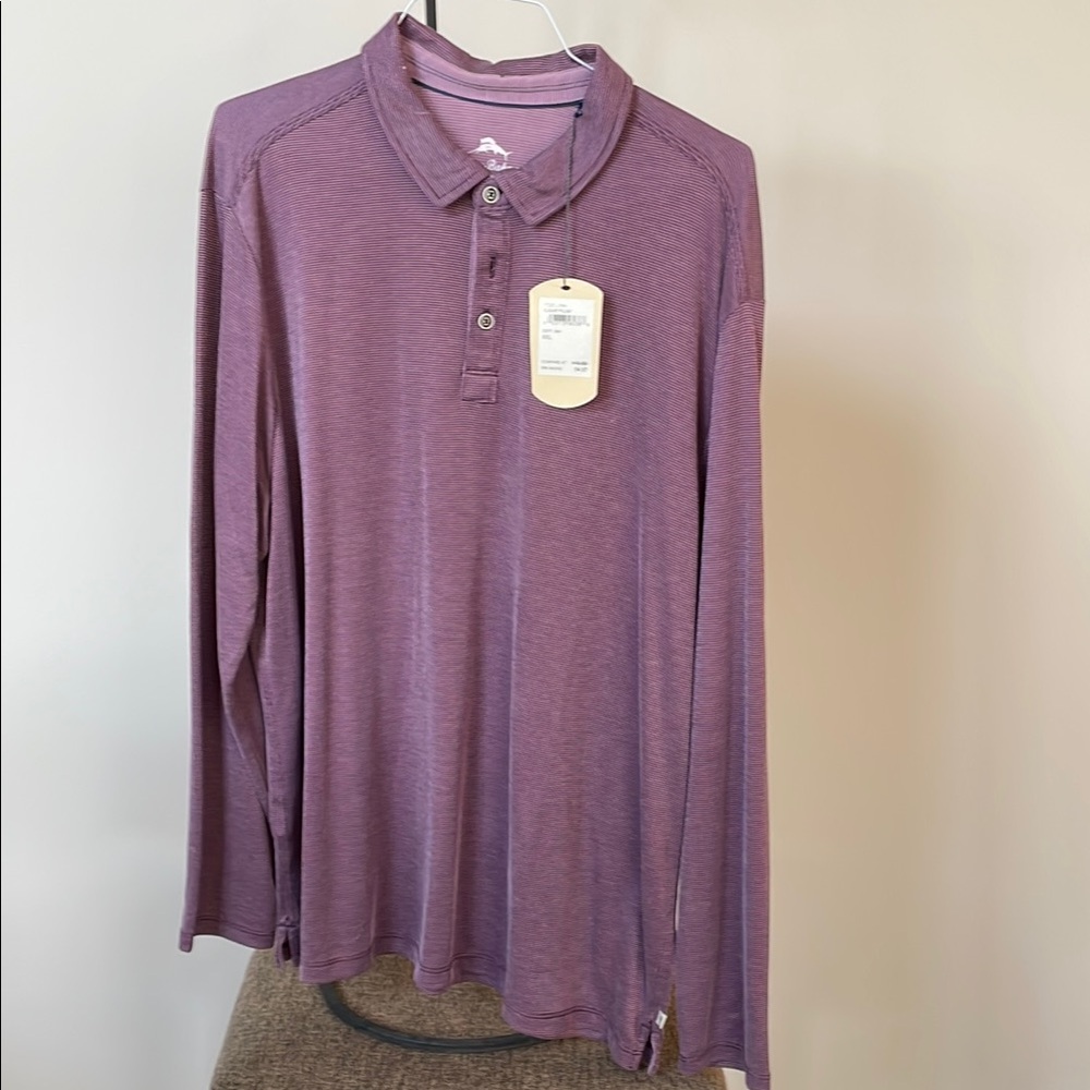 Purple Long Sleeve Men's Shirt